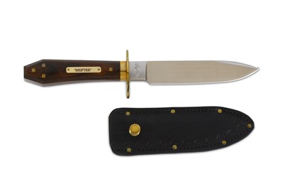 Lot 118 - A modern coffin-handled Bowie knife in the mid-...