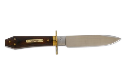 Lot 118 - A modern coffin-handled Bowie knife in the mid-...