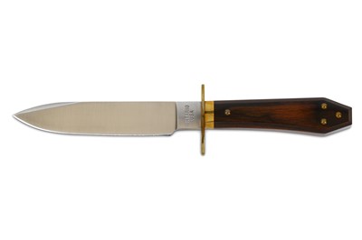 Lot 118 - A modern coffin-handled Bowie knife in the mid-...