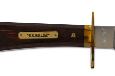 Lot 121 - A modern Bowie knife designed by Bill Bagwell...