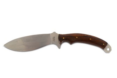 Lot 122 - A skinning or hunting knife by Barton Knives...