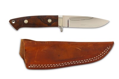 Lot 124 - A modern hunting/bushcraft knife by W. C....