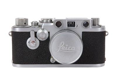 Lot 27 - Leica IIIf Red Dial Rangefinder Camera Serial...