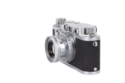 Lot 27 - Leica IIIf Red Dial Rangefinder Camera Serial...