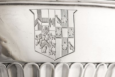Lot 31 - A pair of George III sterling silver twin...