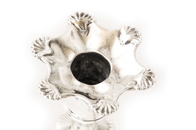 Lot 97 - A pair of George II sterling silver...