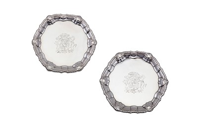 Lot 128 - Viscount Kynnaird - A pair of George II...