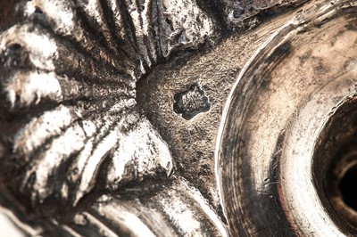 Lot 52 - A pair of George II sterling silver...