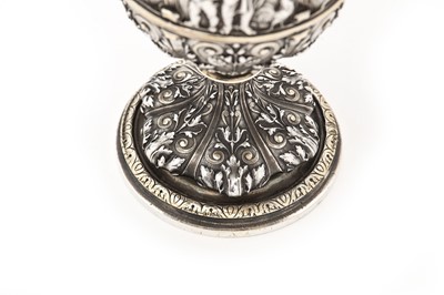 Lot 52 - A pair of George II sterling silver...