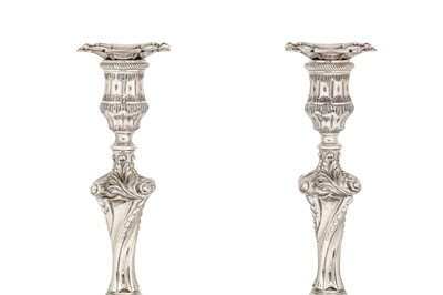 Lot 98 - A matched pair of George IV / Victorian...