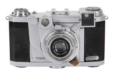 Lot 24 - A Zeiss Ikon Tenax Rangefinder Camera Serial...