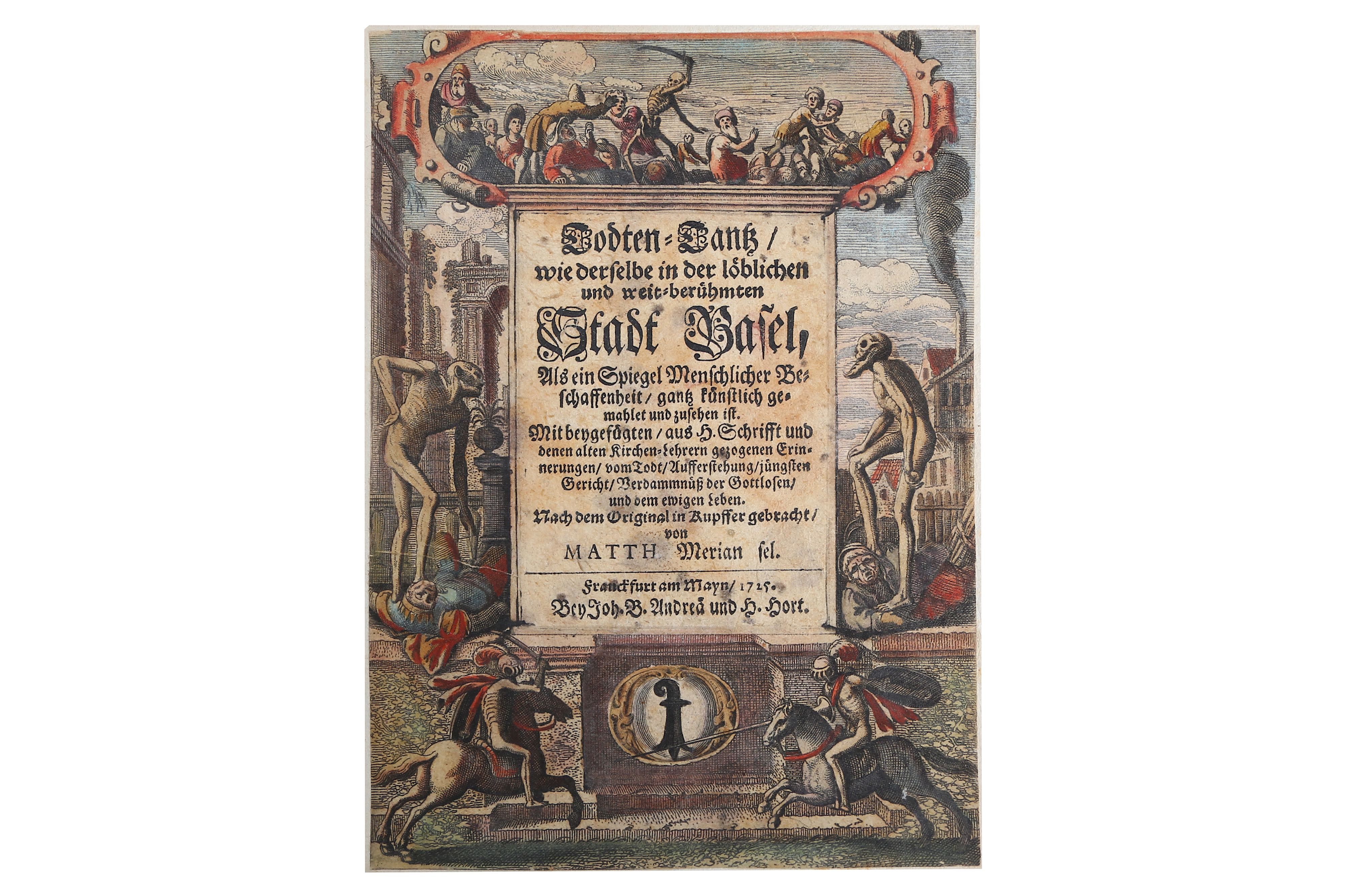 Lot 318 - Merian (Matthaeus) Todten-Tantz, wie