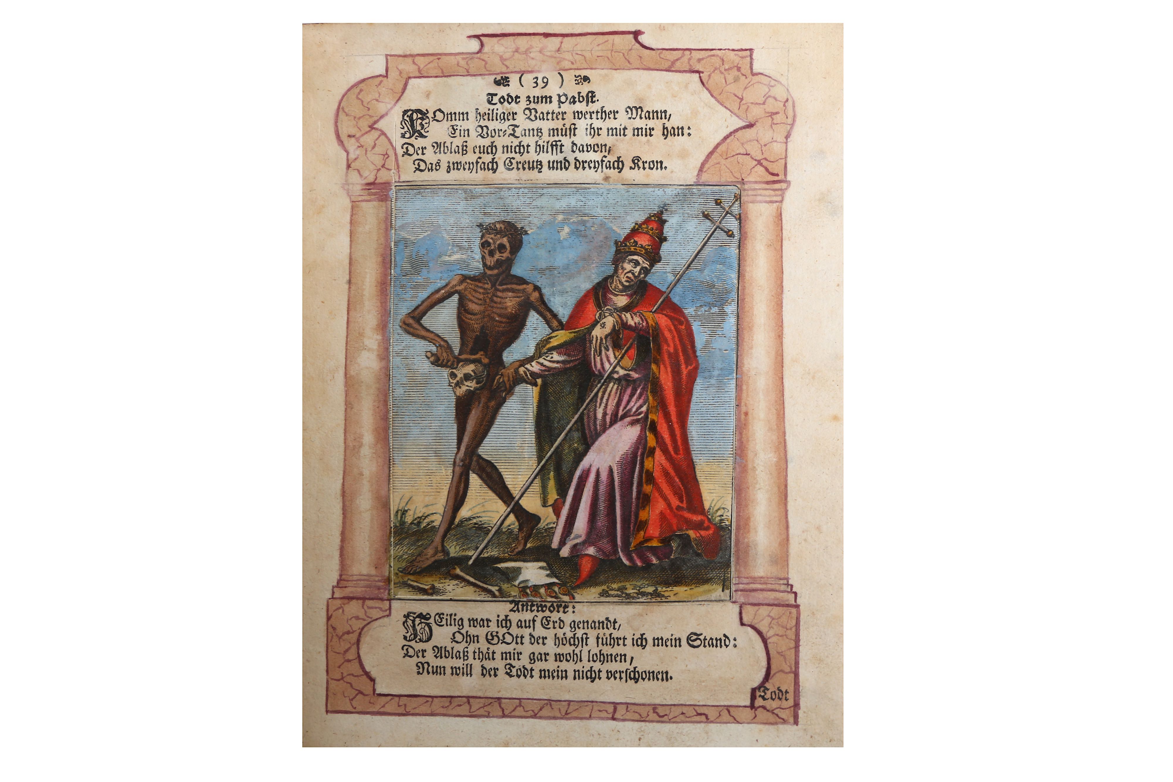 Lot 318 - Merian (Matthaeus) Todten-Tantz, wie