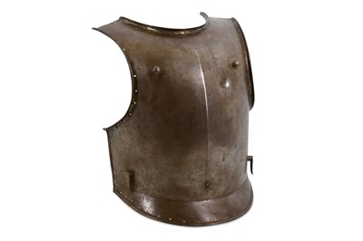 Lot 215 - A 19th century German breastplate, probably...