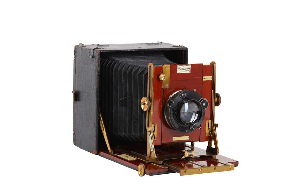 Lot 119 - A Sanderson Hand Camera Plate Size: Half Plate...
