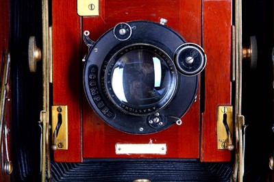 Lot 119 - A Sanderson Hand Camera Plate Size: Half Plate...