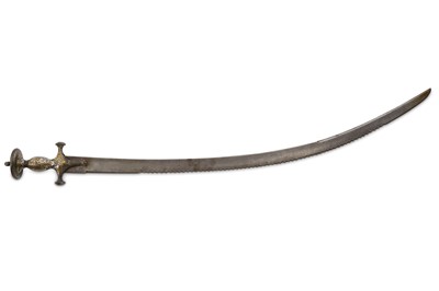 Lot 16 - A high status Indian tulwar (sword) with gold...