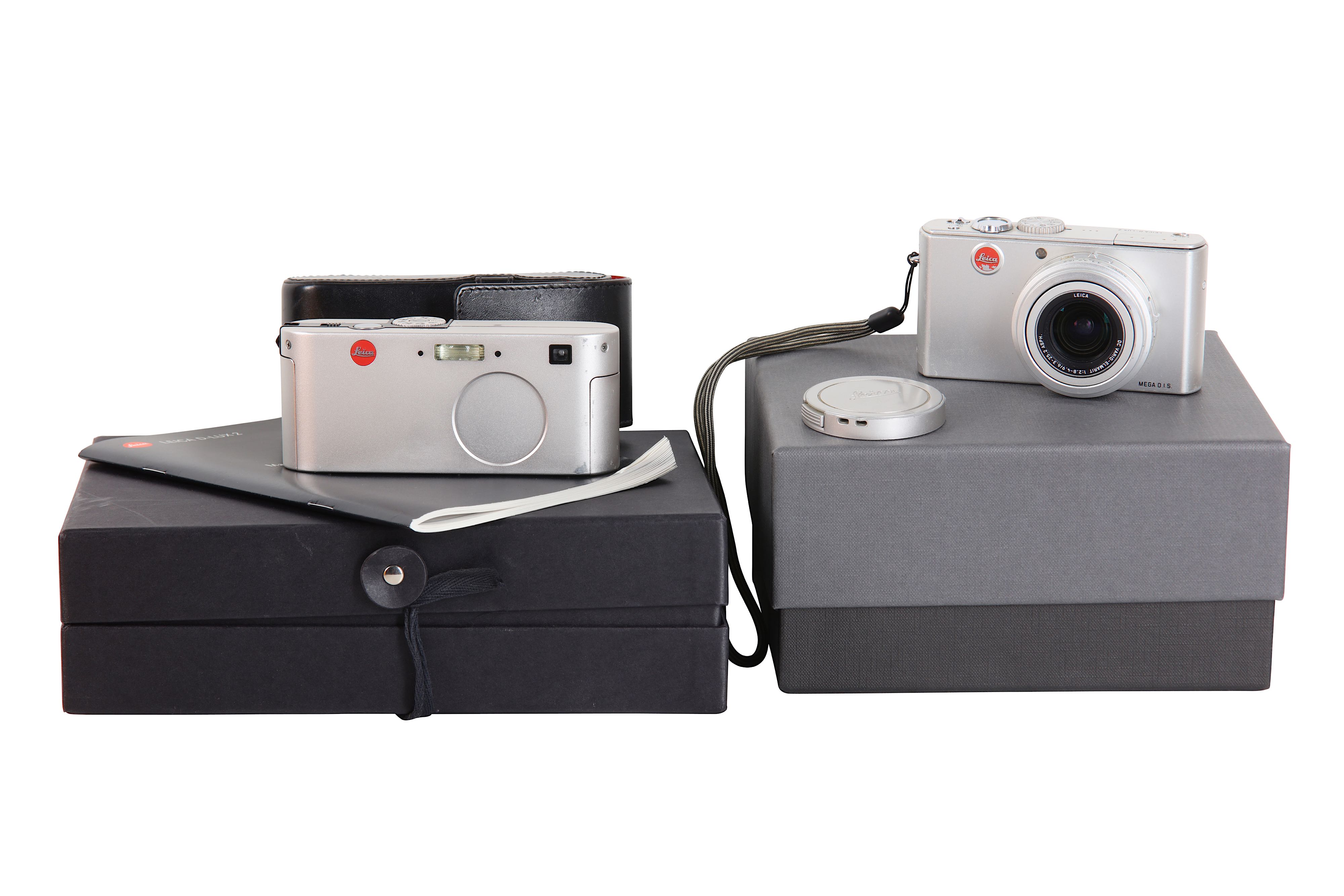 Lot 38 Leica Cameras and Accessories including, a