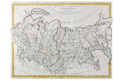 Lot 558 - Russia.- Witsen (N.) & Ides (E.I.) Route...