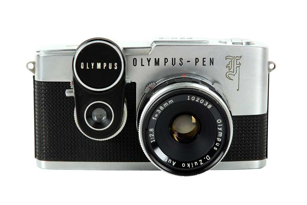 Lot 14 A Olympus Pen F Half Frame Slr Camera Serial