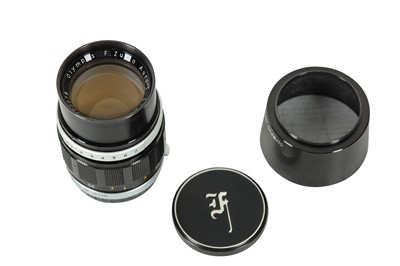 Lot 18 - Olympus 70mm f/2 F. Zuiko Auto-T Lens Serial...