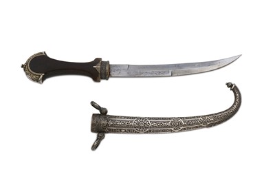 Lot 39 - A Moroccan koummiya dagger of unusually high...