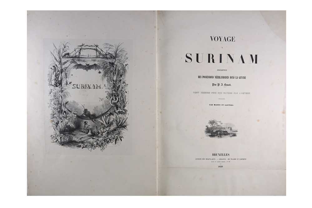 Lot 499 - Benoit (Pierre Jaques) Voyage a Surinam...