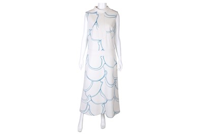Lot 47 - Pierre Cardin Jersey Couture Dress, 1960s,...