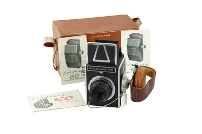Lot 80 - Corfield 66 SLR Medium Format Camera Serial No:...