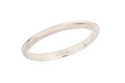 Lot 250 - A silver bangle, by Nanna Ditzel for Georg...