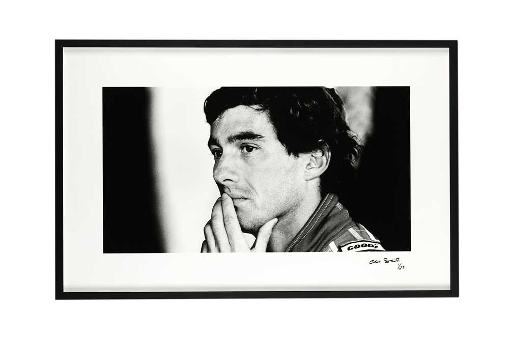 Lot 215 - Chris Smith (b.1937) AYRTON SENNA,...