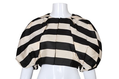Lot 72 - Giorgio Armani Couture Black and White Silk...
