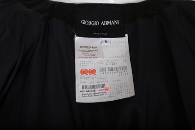 Lot 72 - Giorgio Armani Couture Black and White Silk...