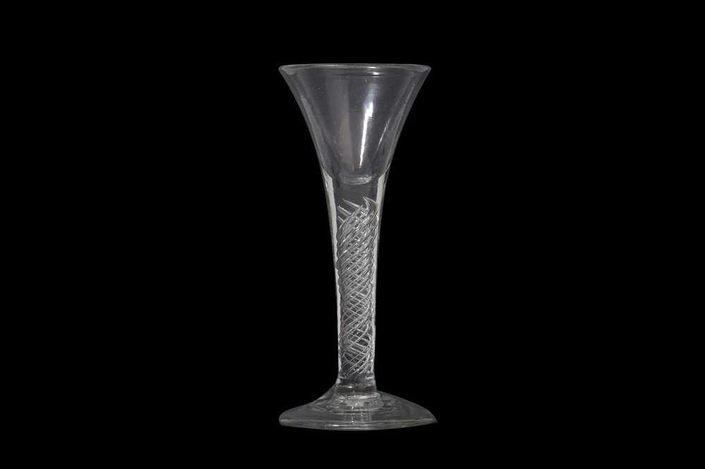 Lot 52 - An 18th Century drinking glass, circa 1755,...