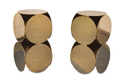 Lot 320 - Two contemporary side or coffee tables...