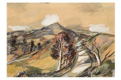 Lot 117 - ROWLAND SUDDABY (1912-1972) Winter landscape...