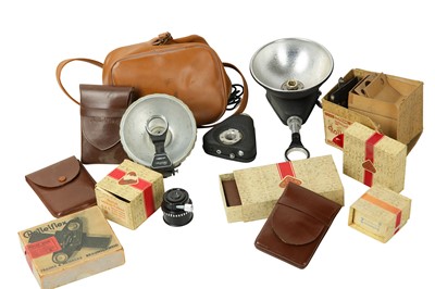 Lot 76 - A Large Collection of Rolleiflex Accessories...