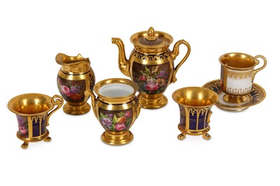 Lot 28 - A collection of Continental Empire gilt...