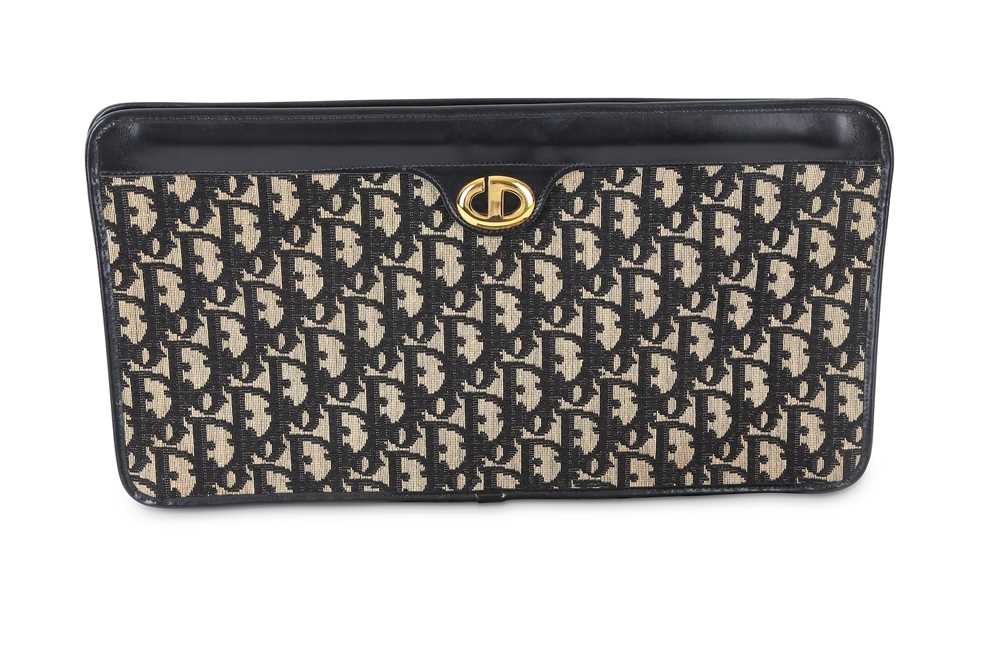 Lot 82 - Christian Dior Vintage Monogram Clutch, blue...