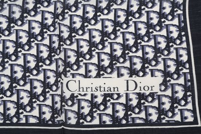 Lot 82 - Christian Dior Vintage Monogram Clutch, blue...