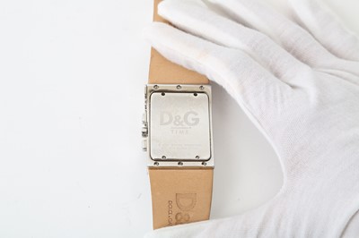 Lot 83 - Dolce and Gabbana White 'Logoside' Watch, c....