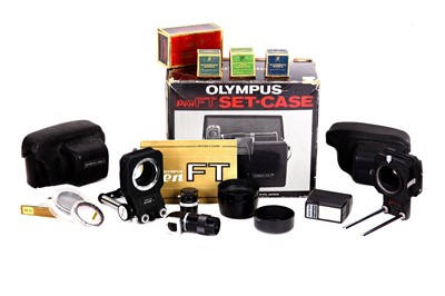 Lot 21 - A Selection of Olympus Pen Accessories,...