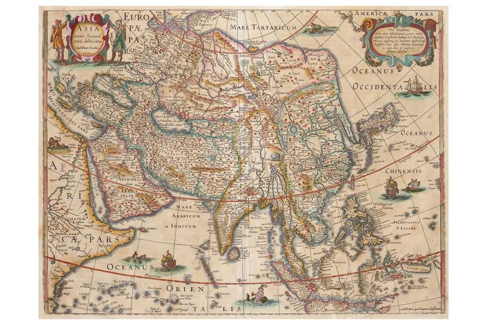 Lot 534 - Jansson (Jan) & Hondius (Henricus) Asia recens...