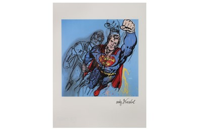 Lot 704 - Andy Warhol (American)  'Superman'  1980s ...