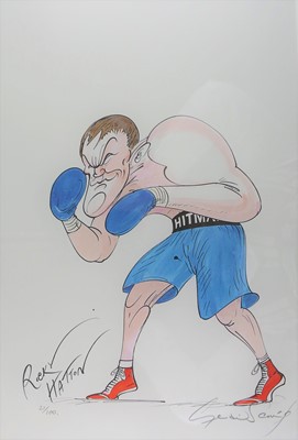 Lot 31 - Scarfe (Gerald) Ricky Hatton, numbered 21/100,...