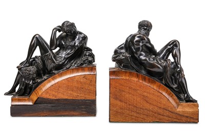 Lot 157 - AFTER MICHELANGELO: A PAIR OF 19TH CENTURY...