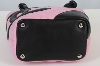 Lot 168 - Chanel Pink and Black Mini Cambon Tote, c....