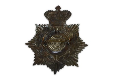 Lot 175 - A large Victorian Lothian Volunteer Rifles cap,...