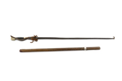 Lot 139 - Two swagger stick type sword (dagger) sticks....