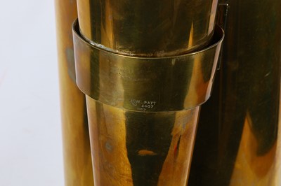 Lot 188 - A Royal Navy manually-operated ship fog horn,...